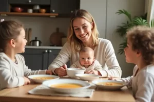 Sopas Orgânicas Fortificantes para Aquecer e Proteger o Bebê no Inverno