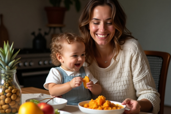 Papinhas de Verão: 5 Receitas Leves e Refrescantes para seu Bebê