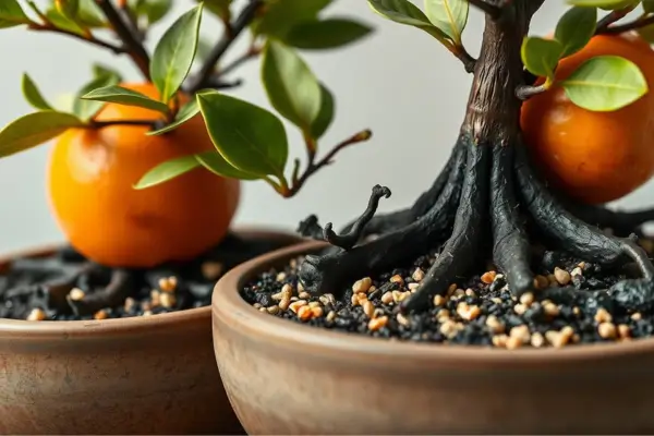 Inoculação Micorrízica em Bonsais de Laranjeira Plantados em Vasos de Cerâmica com Substrato Inorgânico Leve