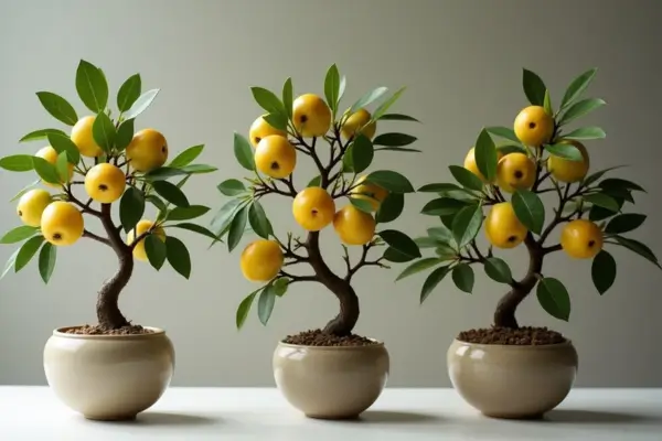 Marmeleiros Decorativos com Potencial para Bonsais Produtivos
